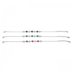 Heart Chain Bracelet with main tone  - L32