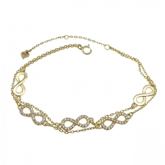 Infinity design Chain Bracelet  - L42