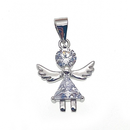 plain Angel pendant - L37