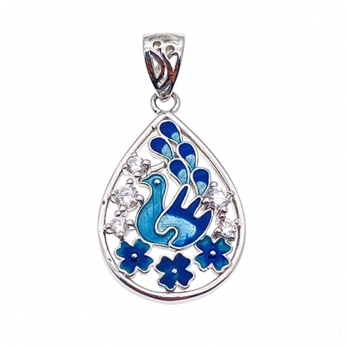 Enamel pendant  - L32
