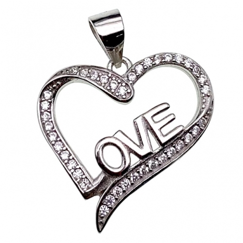 Heart pendant  - L32