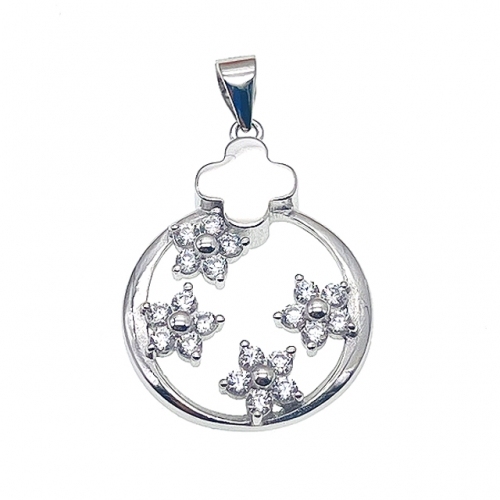 Flower pendant - L22