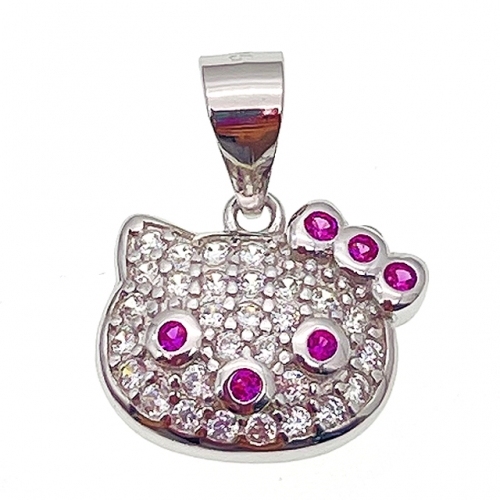 Lovely Kitty pendant  - L48