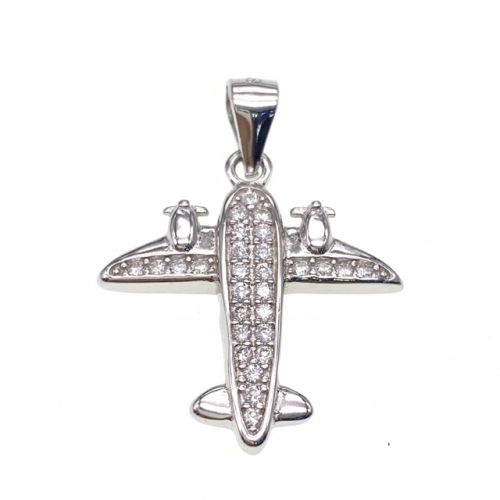 Airplane pendant - L37