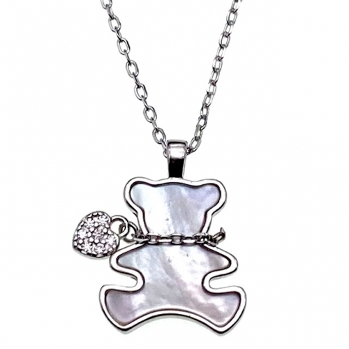 Bear MOP necklace - L52