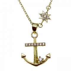 Star&Anchor Necklace  - L42