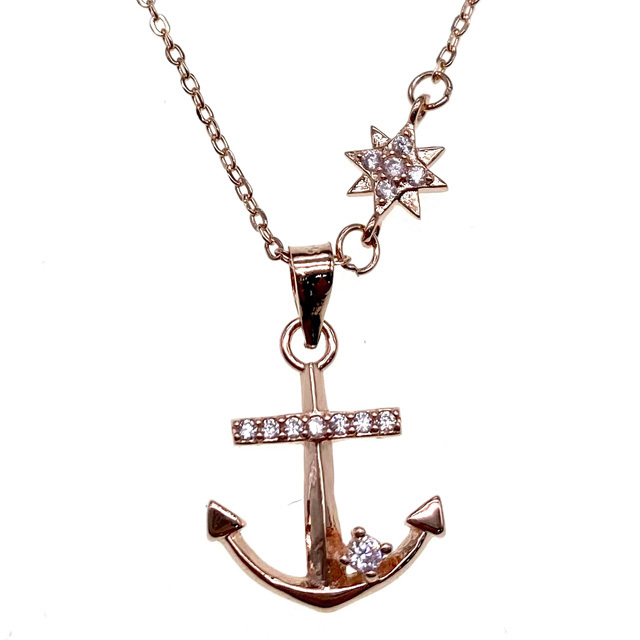Star&Anchor Necklace  - L42