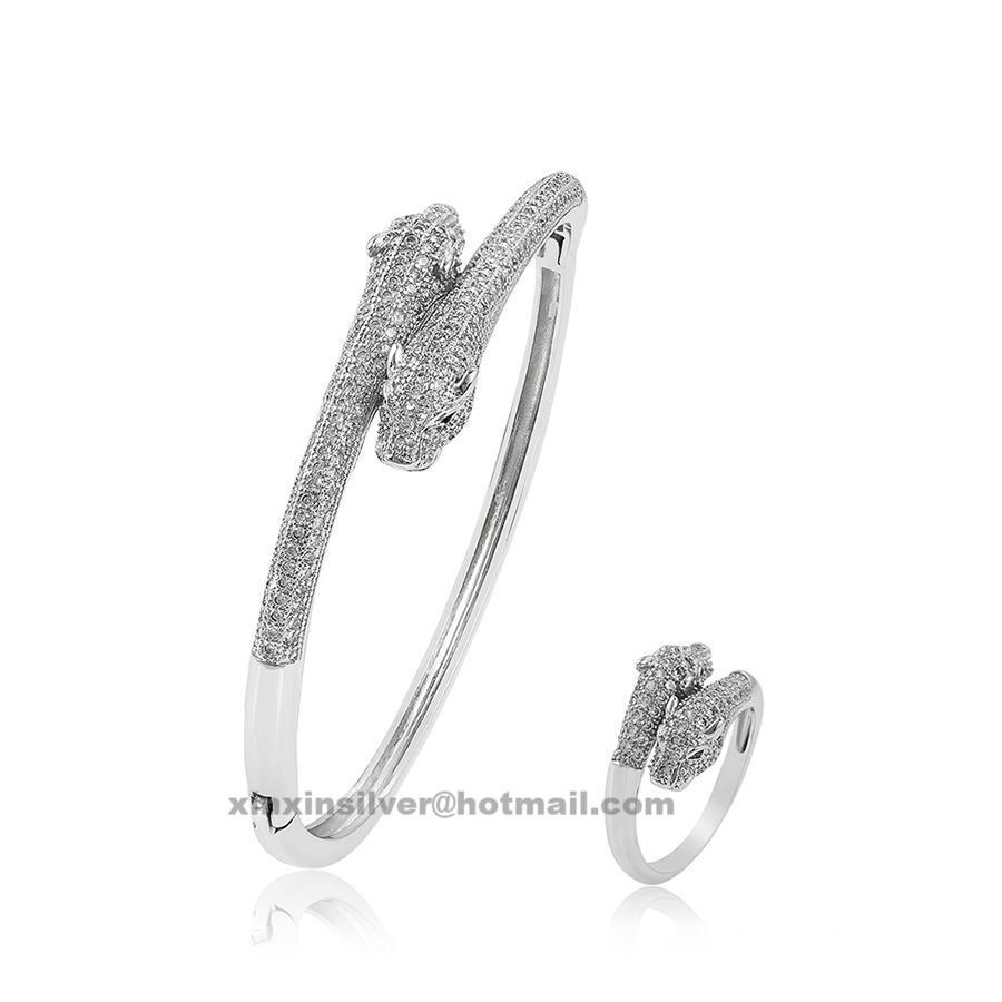 Tiger Ring&Bracelet/bangle set