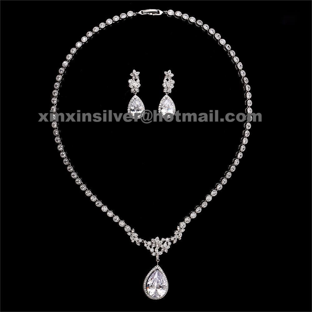 Luxury Earring&Necklace/Pendent set