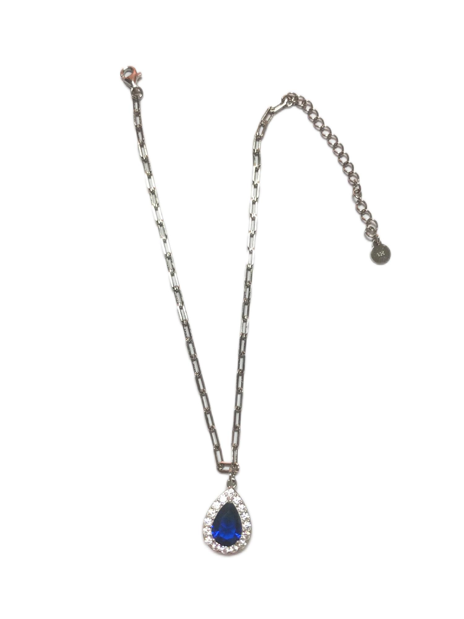 Anklet with color CZ -L52