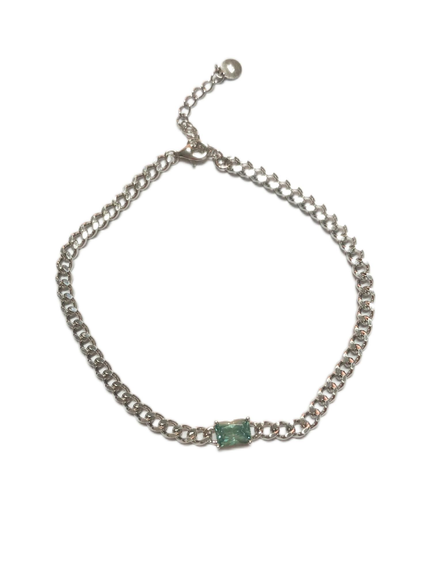 Anklet with color changing stones -L62