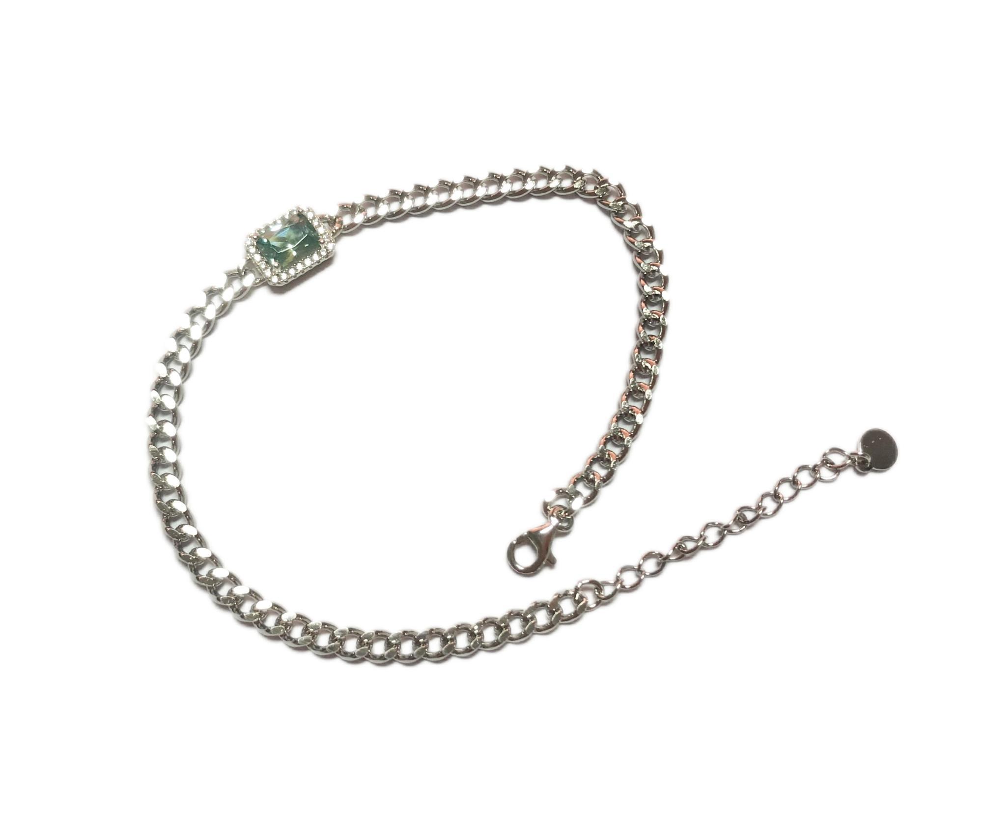 Anklet with changing color stones -L62
