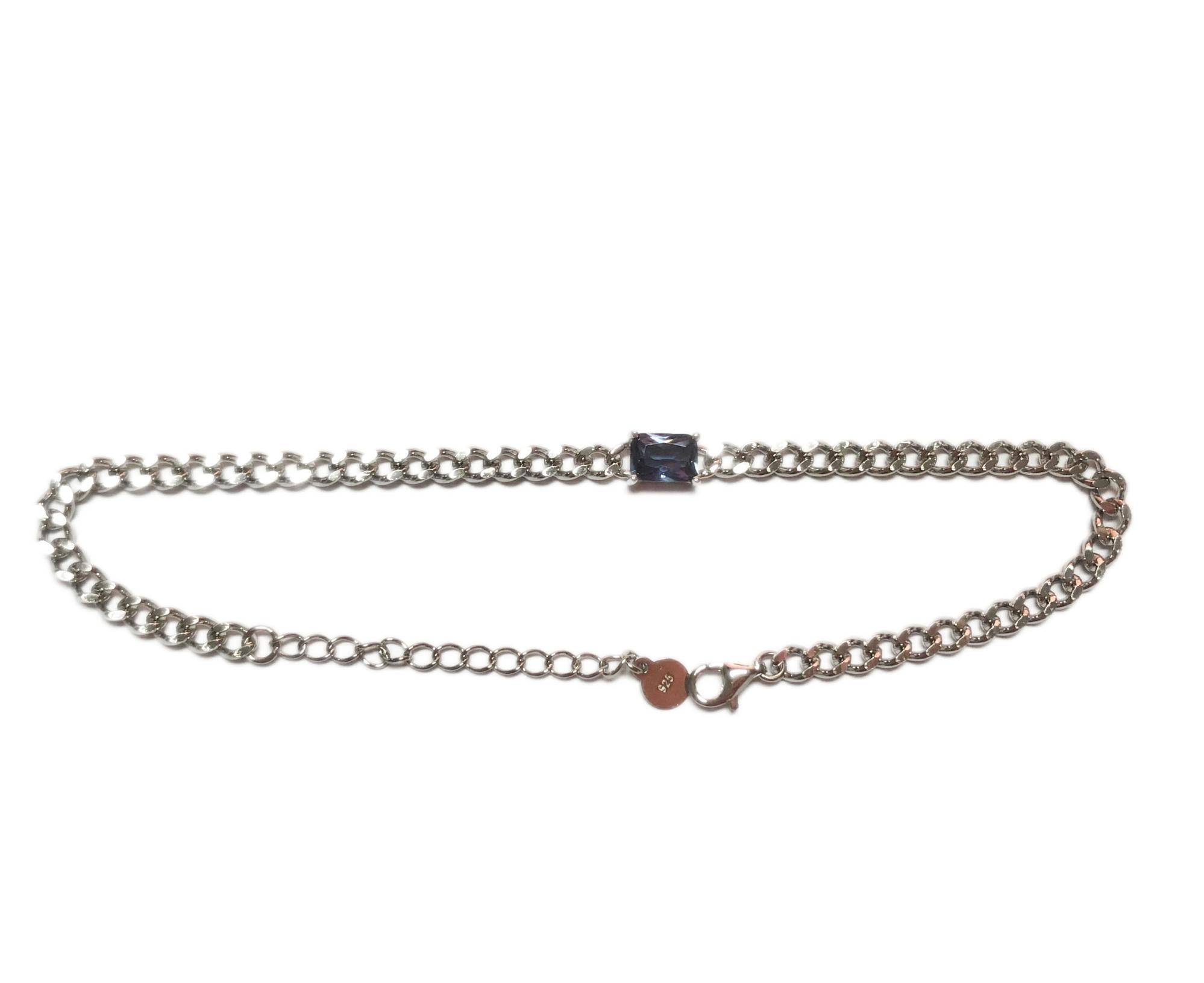 Anklet with color changing stones -L62