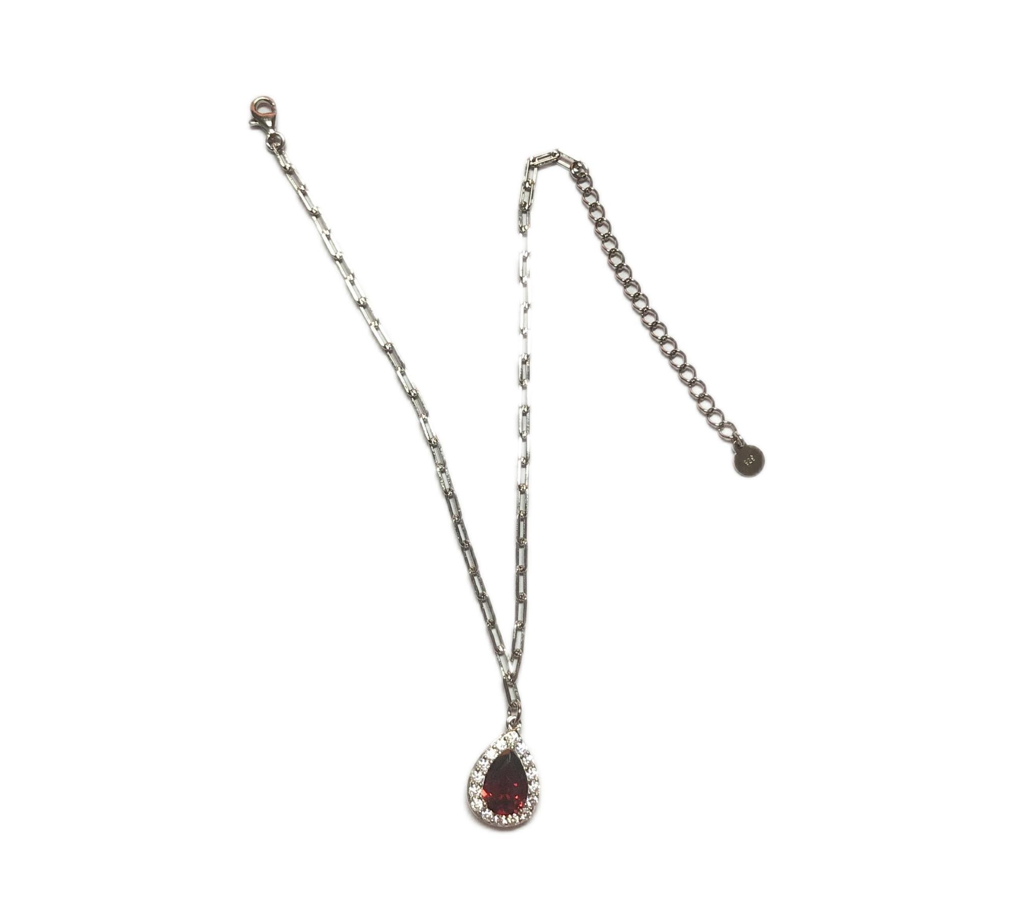 Anklet with color CZ -L52