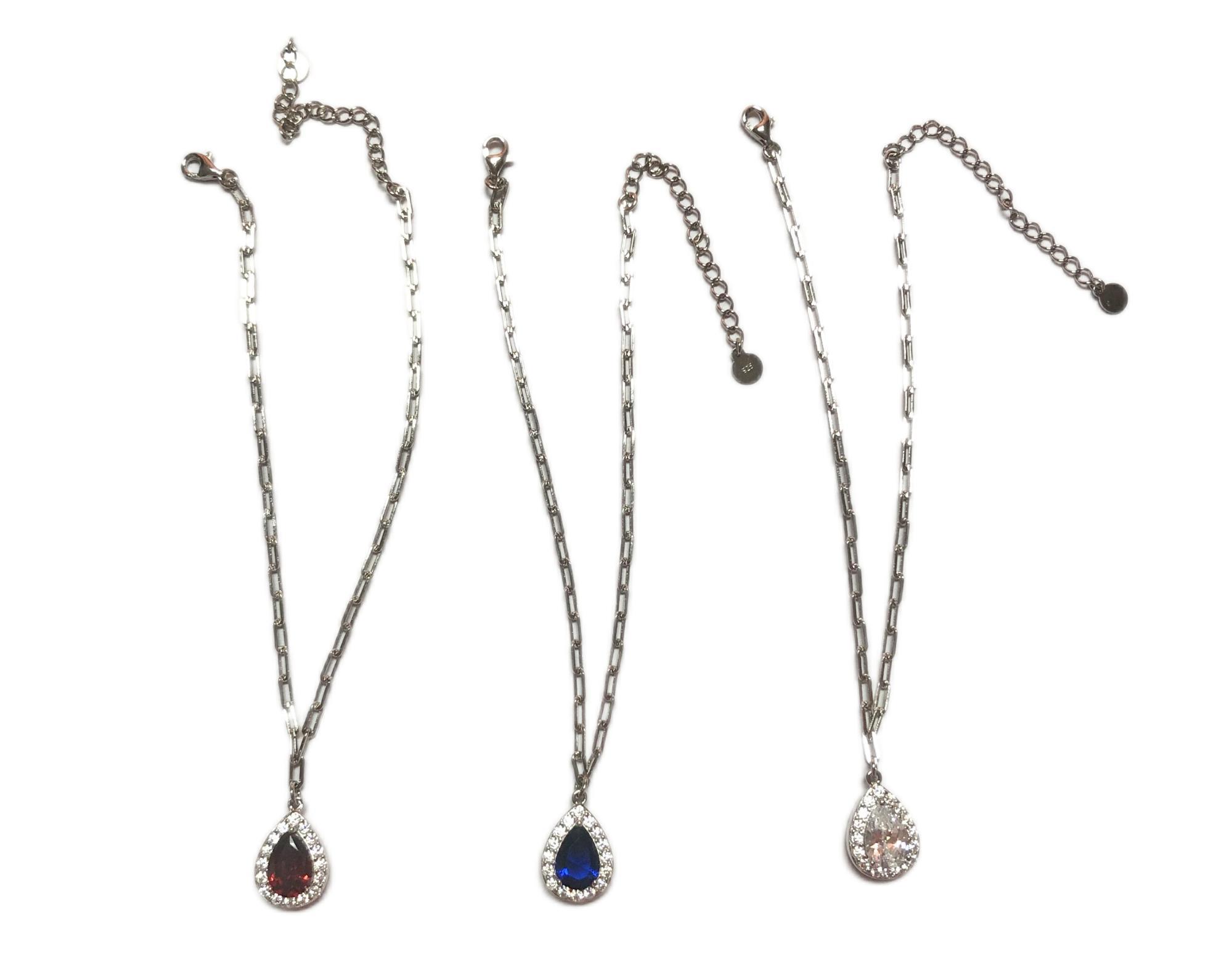 Anklet with color CZ -L52