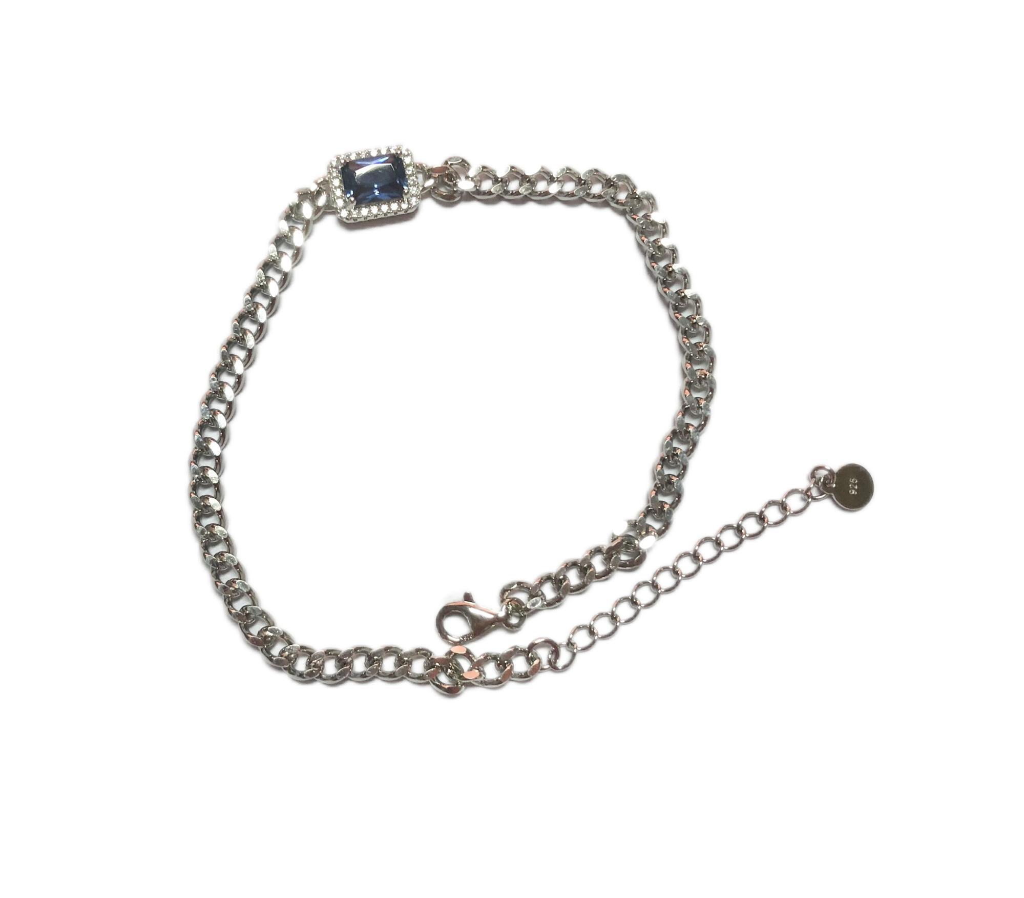Anklet with changing color stones -L62