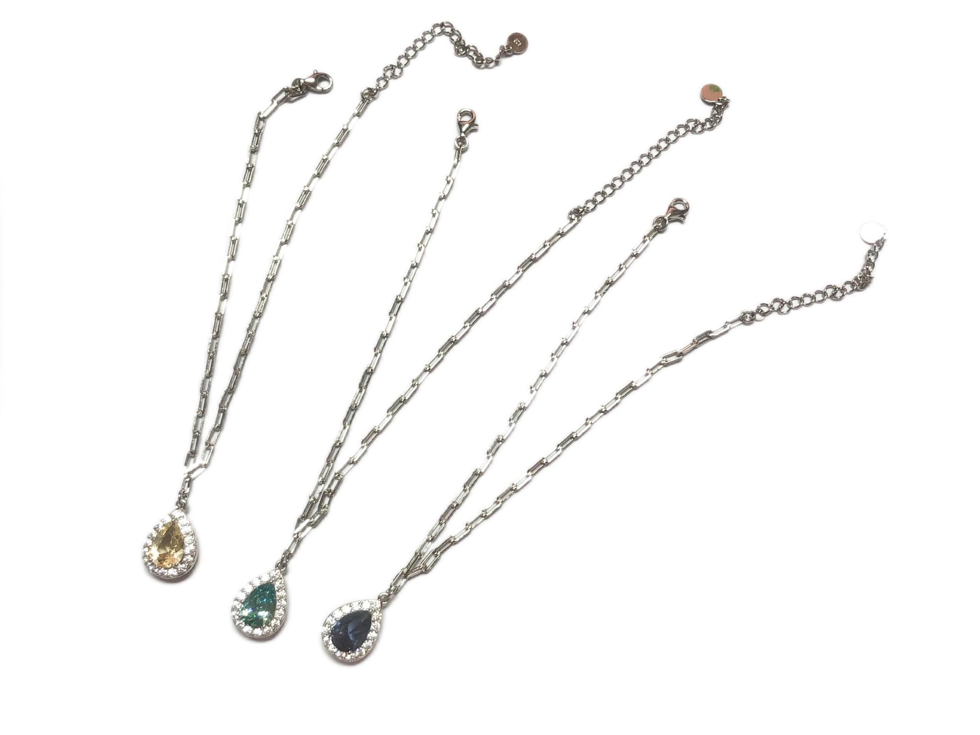 Anklet with color changing stones -L64