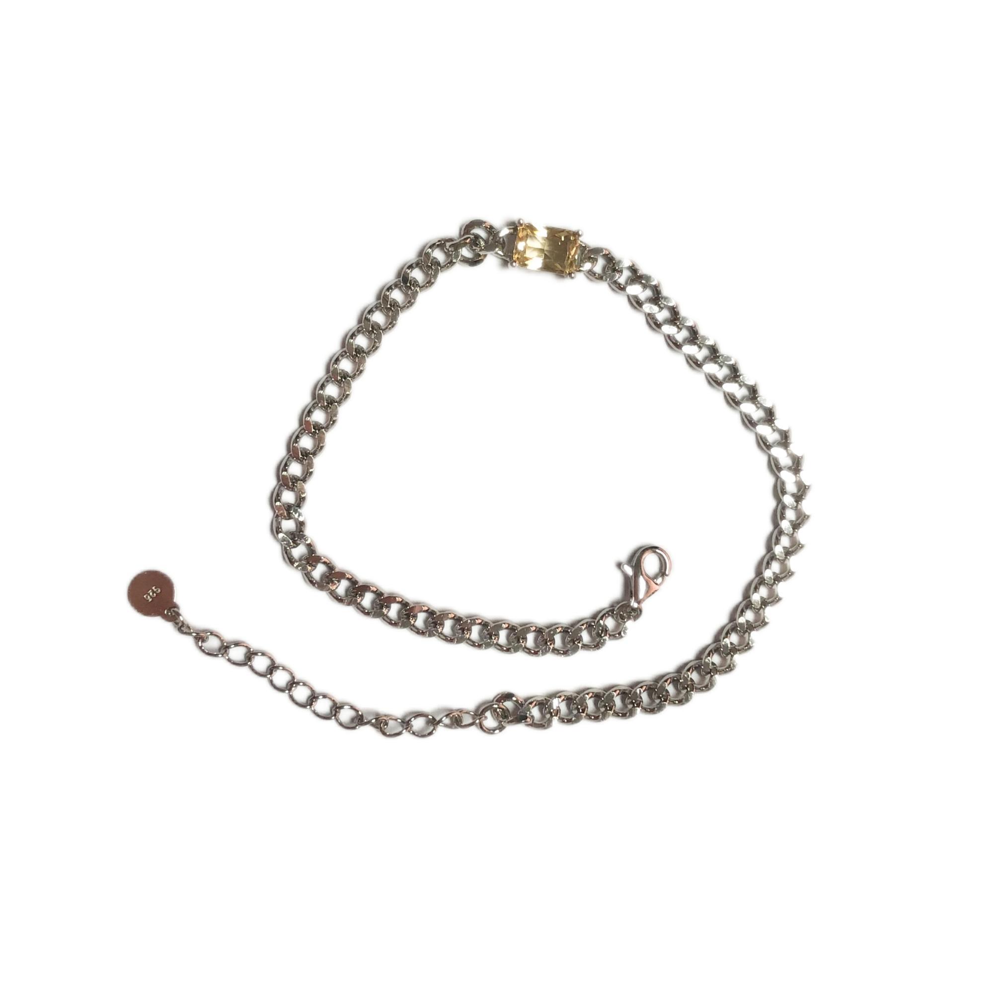 Anklet with color changing stones -L62