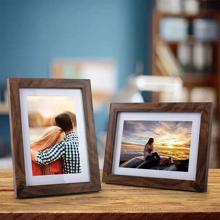 Custom Rustic Wooden Picture Frame MDF Photo Frame