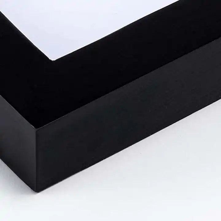Wholesale MDF Picture Frame Black Wood Photo Frame
