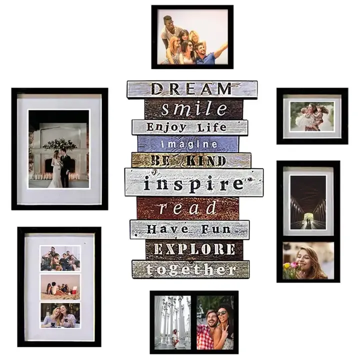Custom MDF Photo Frame Wooden Picture Frame