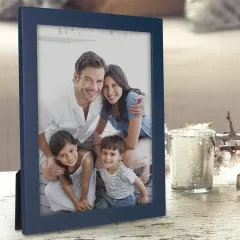 Wholesale Blue Picture Frame MDF Photo Frame
