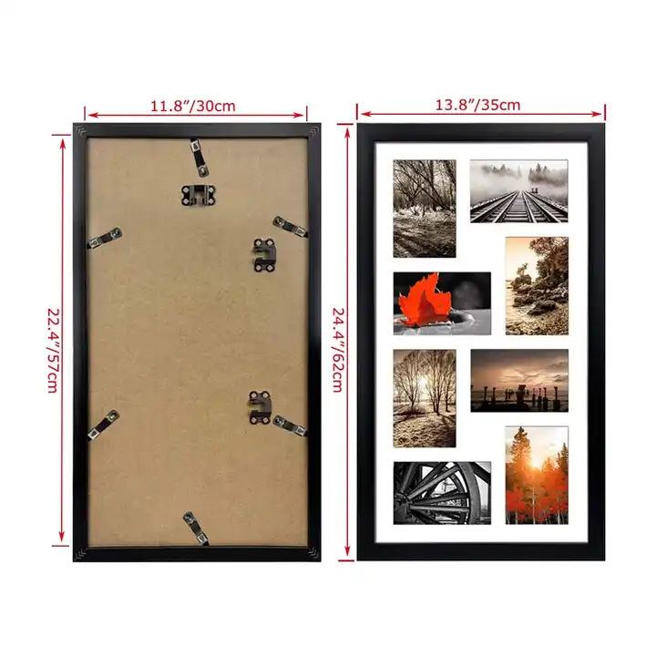 Wholesale Collage MDF Picture Frame 8 Openings Photo Frame