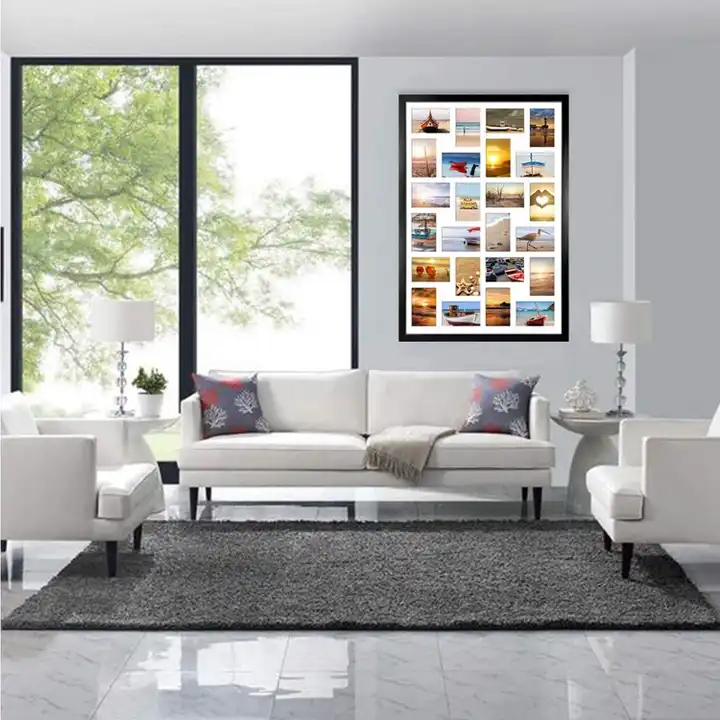 Custom Collage Picture Frame 24 Openings Photo Frame