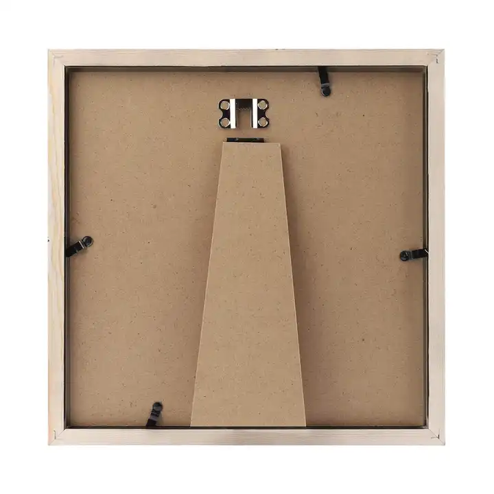 Wholesale Black Square Photo Frame MDF Wooden Picture Frame