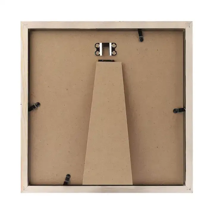 Wholesale Black Square Photo Frame MDF Wooden Picture Frame