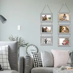 Custom Collage Picture Frames 3 Openings MDF Photo Frames