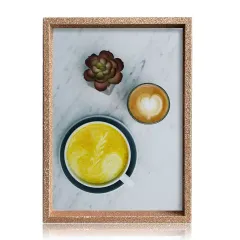 Customized MDF Photo Frame Shiny Picture Frame