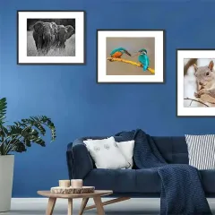 Wholesale 11x14 & A3 & A4 MDF Picture Frame Black Wood Poster Frame