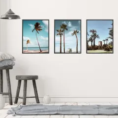 Wholesale 11x14 & A3 & A4 MDF Picture Frame Black Wood Poster Frame