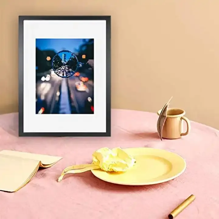 Customized MDF Picture Frame Glass Front Photo Frame
