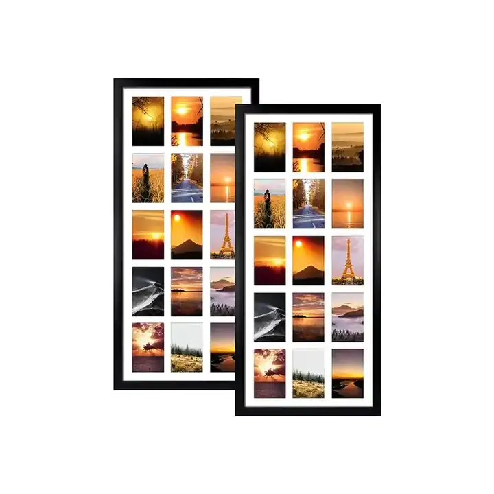 Wholesale Collage Picture Frame 15 Openings MDF Photo Frame