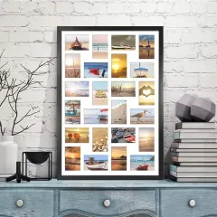 Custom Collage Picture Frame 24 Openings Photo Frame