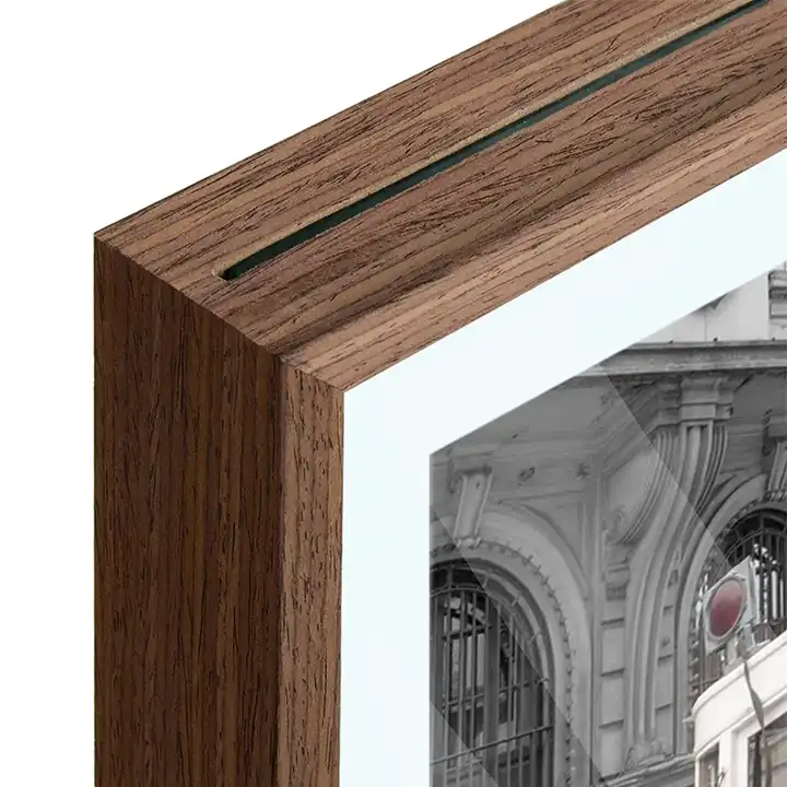 Customized Double Side Glass Floating Picture Frame 3D Photo Frame