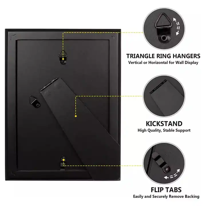 Customized MDF Photo Frame 4x6, 5x7, 6x8, 8x10, 11x14 Picture Frame