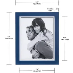 Wholesale Blue Picture Frame MDF Photo Frame