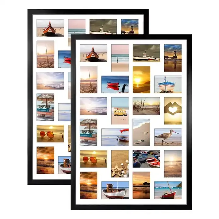 Custom Collage Picture Frame 24 Openings Photo Frame