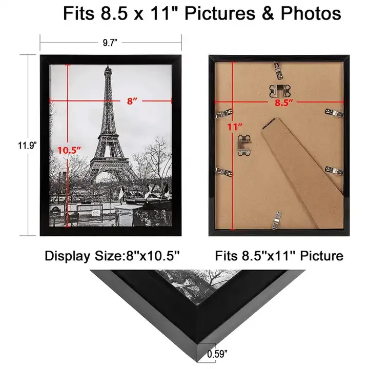 Customized Certificate Frame MDF Wood Photo Frame