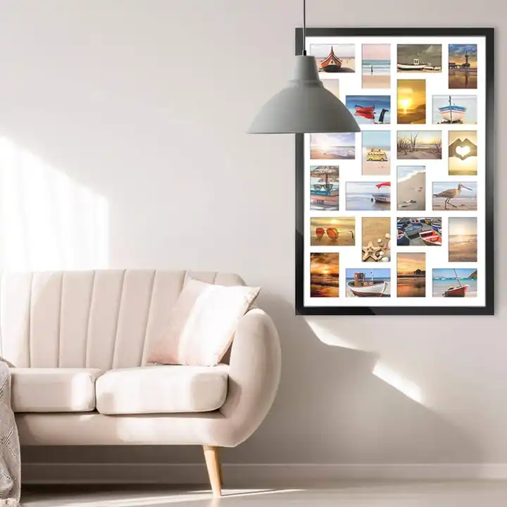 Custom Collage Picture Frame 24 Openings Photo Frame