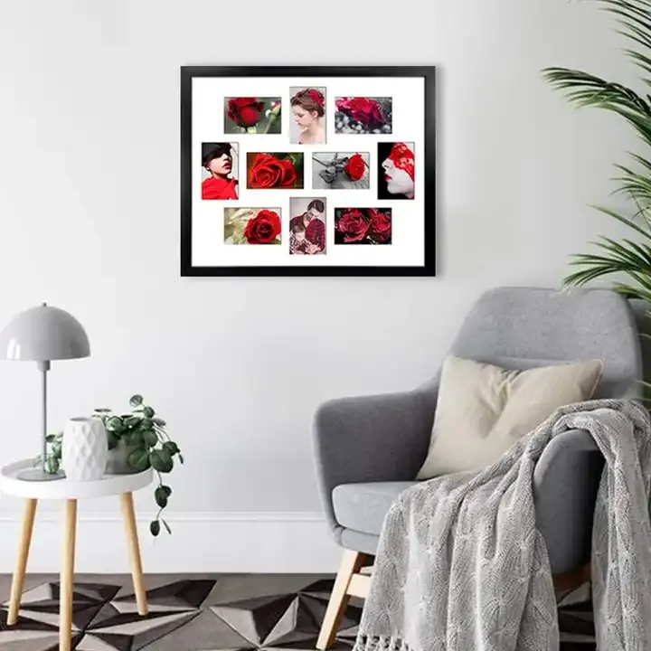 Custom Collage Picture Frames 10 Openings Photo Frame