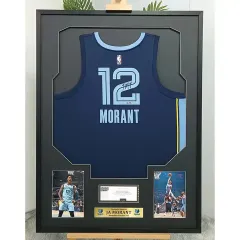 Custom Sport Jersey Display Frame Case, Wood Shadow Box for Basketball Football Baseball Shirt