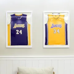 Wholesale MDF Jersey Shadow Box UV Protection Jersey Picture Frame
