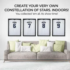 Custom Jersey Display Frame, Memorabilia Jersey Shadow Box with UV Protection