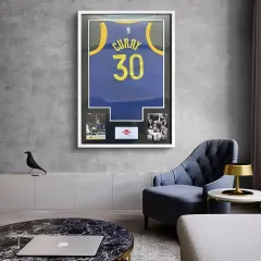 Customized Jersey Display Frame Case, Large Frame Shadow Box with UV Protection for Baseball Basketball Football Sport Shirt