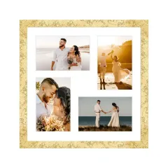 Custom Gold Photo Frame Square Collage Picture Frame