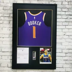 Custom Sport Jersey Display Frame Case, Wood Shadow Box for Basketball Football Baseball Shirt